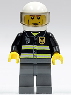 Pompier cty0303 - Figurine Lego City à vendre pqs cher