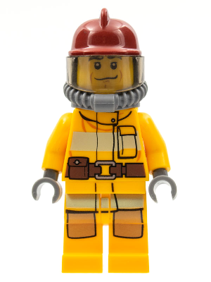 Firefighter cty0307 - Lego City minifigure for sale at best price