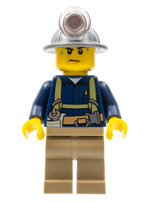 Ouvrier cty0311 - Figurine Lego City à vendre pqs cher
