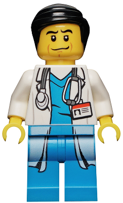 Médecin cty0319 - Figurine Lego City à vendre pqs cher