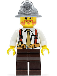 Ouvrier cty0322 - Figurine Lego City à vendre pqs cher