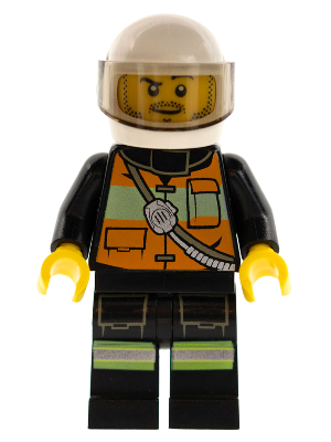Firefighter cty0344 - Lego City minifigure for sale at best price