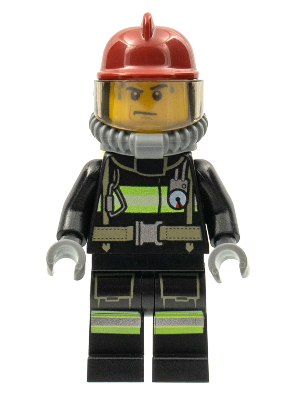 Firefighter cty0348 - Lego City minifigure for sale at best price