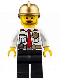 Firefighter cty0350 - Lego City minifigure for sale at best price