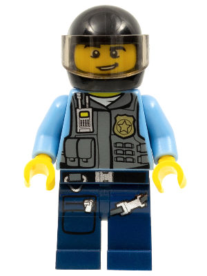 Policier cty0357 - Figurine Lego City à vendre pqs cher