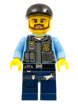 Policier cty0360 - Figurine Lego City à vendre pqs cher