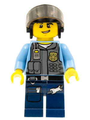 Policier cty0361 - Figurine Lego City à vendre pqs cher