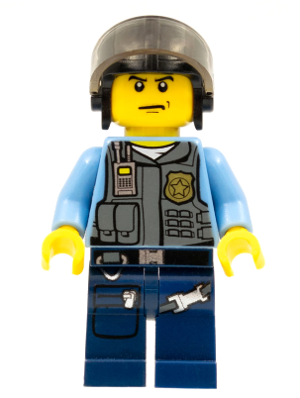 Policier cty0362 - Figurine Lego City à vendre pqs cher