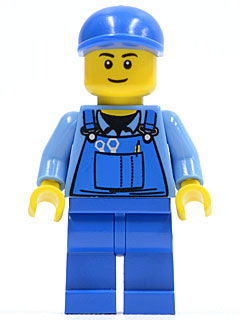 Technicien cty0367 - Figurine Lego City à vendre pqs cher