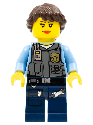 Policier cty0375 - Figurine Lego City à vendre pqs cher