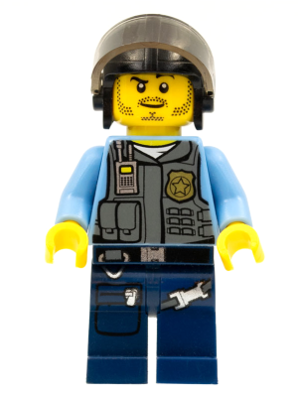 Policier cty0377 - Figurine Lego City à vendre pqs cher