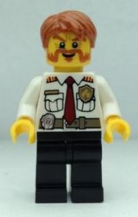 Firefighter cty0380 - Lego City minifigure for sale at best price