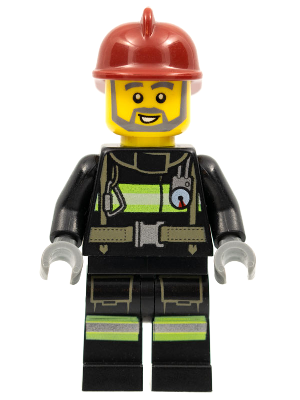 Firefighter cty0381 - Lego City minifigure for sale at best price