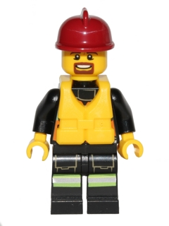 Firefighter cty0382 - Lego City minifigure for sale at best price
