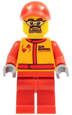 Méchanicien cty0387 - Figurine Lego City à vendre pqs cher