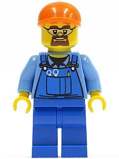 Technicien cty0398 - Figurine Lego City à vendre pqs cher