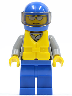 Sauveteur cty0406 - Figurine Lego City à vendre pqs cher