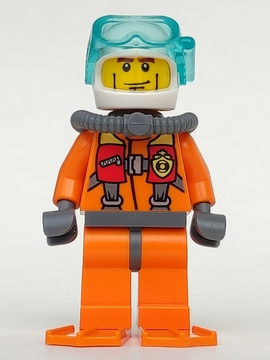 Plongeur cty0412 - Figurine Lego City à vendre pqs cher