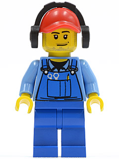 Ouvrier cty0421 - Figurine Lego City à vendre pqs cher