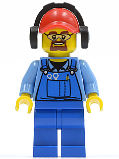 Ouvrier cty0422 - Figurine Lego City à vendre pqs cher