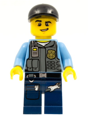 Policier cty0432 - Figurine Lego City à vendre pqs cher