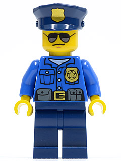 Policier cty0450 - Figurine Lego City à vendre pqs cher