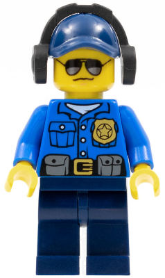 Policier cty0455 - Figurine Lego City à vendre pqs cher