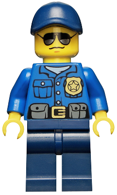 Policier cty0465 - Figurine Lego City à vendre pqs cher