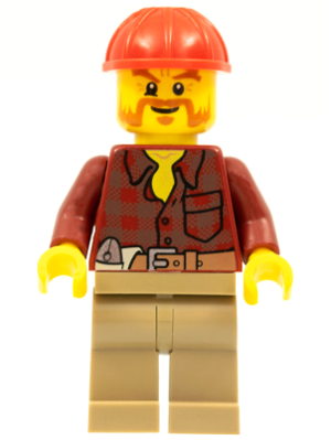 Inhabitant cty0467 - Lego City minifigure for sale at best price