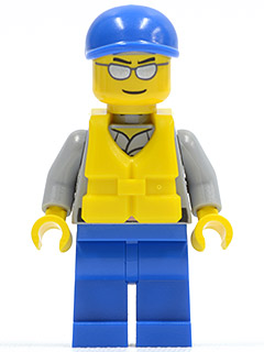 Sauveteur cty0474 - Figurine Lego City à vendre pqs cher