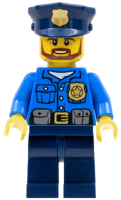 Policier cty0477 - Figurine Lego City à vendre pqs cher