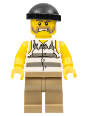 Prisonnier cty0479 - Figurine Lego City à vendre pqs cher