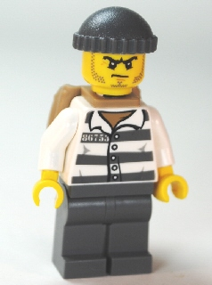 Prisonnier cty0480 - Figurine Lego City à vendre pqs cher
