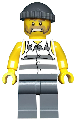 Prisonnier cty0481 - Figurine Lego City à vendre pqs cher