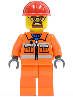 Worker cty0483 - Lego City minifigure for sale at best price