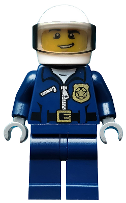 Policier cty0484 - Figurine Lego City à vendre pqs cher