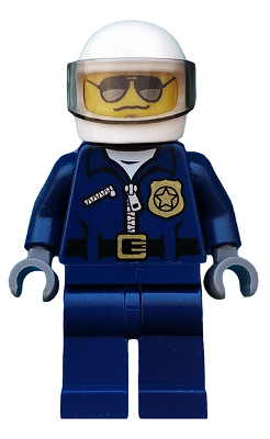 Policeman cty0487 - Lego City minifigure for sale at best price