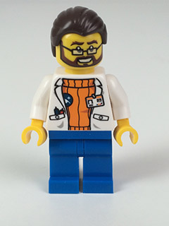 Arctic Scientist cty0494 - Lego City minifigure for sale at best price
