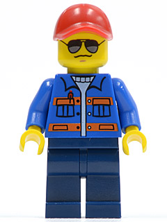 Personnel ferroviaire cty0500 - Figurine Lego City à vendre pqs cher
