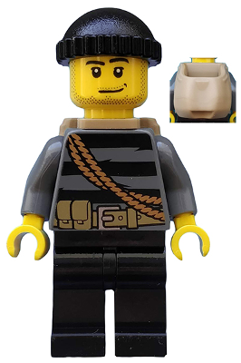 Policier cty0501 - Figurine Lego City à vendre pqs cher