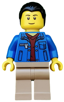 Habitant cty0511 - Figurine Lego City à vendre pqs cher