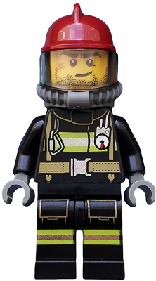 Firefighter cty0524 - Lego City minifigure for sale at best price