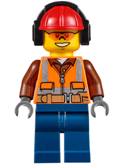 Ouvrier cty0527 - Figurine Lego City à vendre pqs cher
