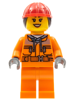 Ouvrier cty0528 - Figurine Lego City à vendre pqs cher