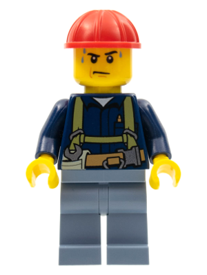 Ouvrier cty0530 - Figurine Lego City à vendre pqs cher