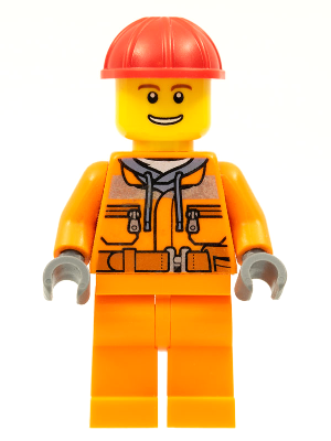 Ouvrier cty0549 - Figurine Lego City à vendre pqs cher