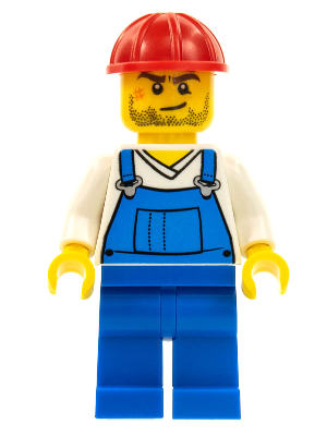 Ouvrier cty0555 - Figurine Lego City à vendre pqs cher