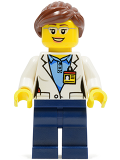 Scientist cty0563 - Lego City minifigure for sale at best price