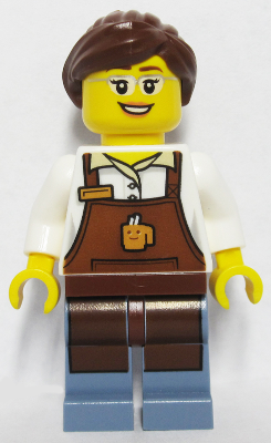 Barista cty0580 - Lego City minifigure for sale at best price