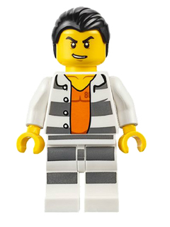 Prisonnier cty0613 - Figurine Lego City à vendre pqs cher